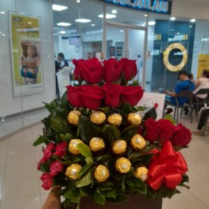Rosas y chocolates
