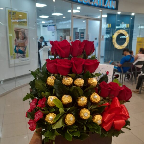 Rosas y chocolates