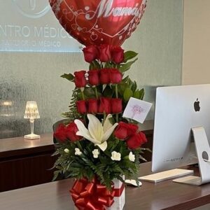 Rosas y lirios para Mamá